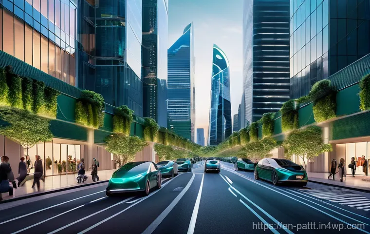 대안경제 모델의 사례 비교  북유럽 vs 아시아 - **"Nordic Harmony: Sustainable Urban Living"**
    A bright, wide-angle shot capturing a vibrant, su...